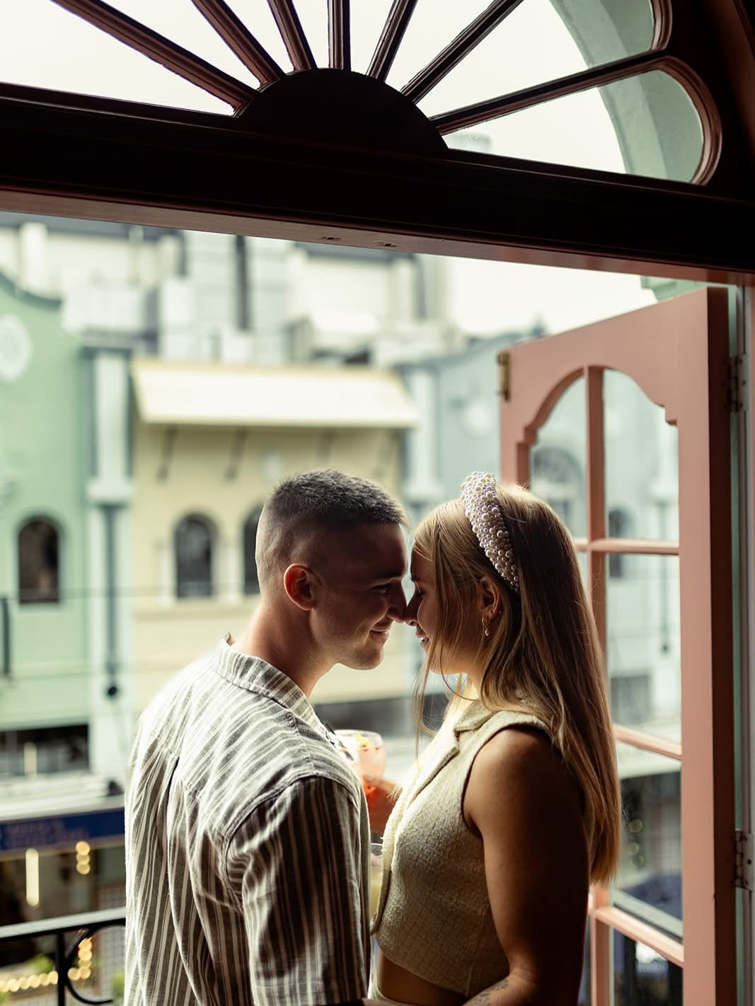 Wide Pearl Bridal Headband