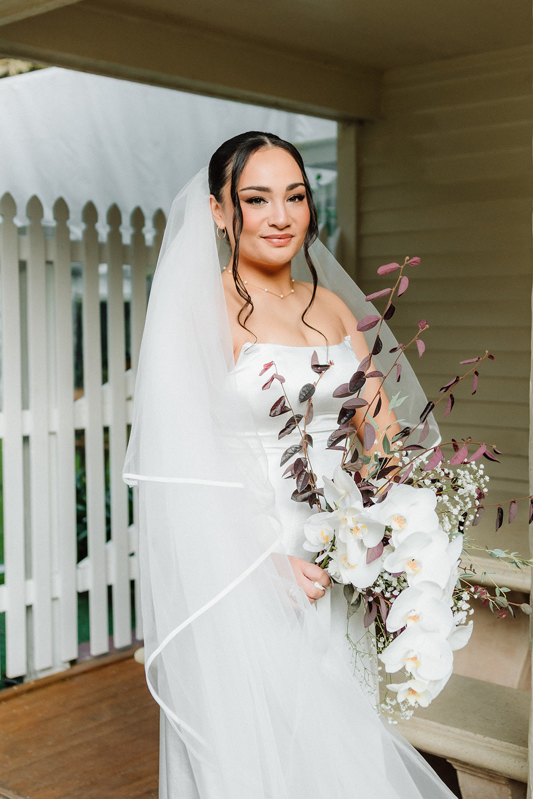 Satin Trim Blusher (Two Layer) Bridal Veil 3m