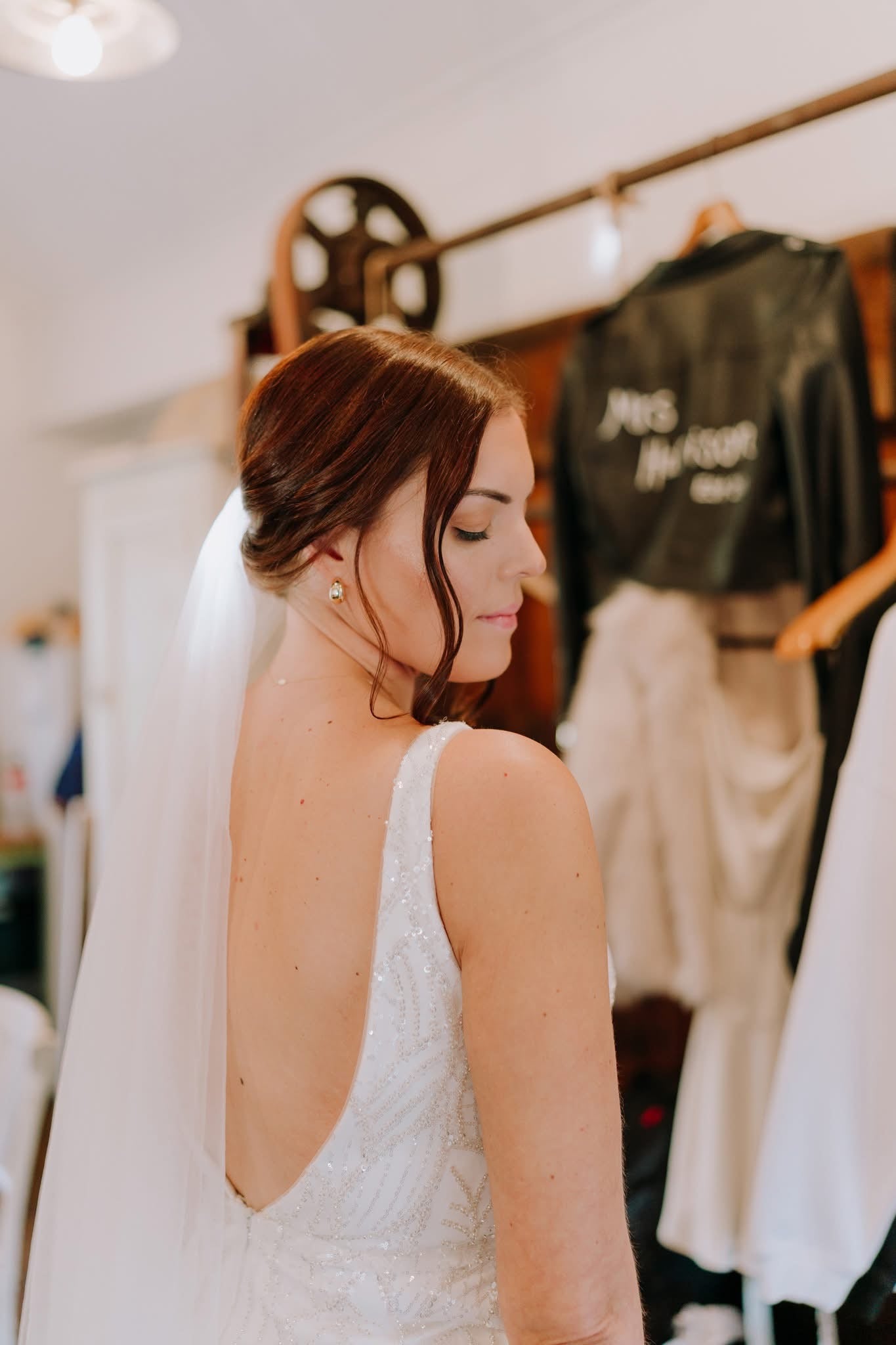 Classic Floaty Bridal Veil 1m (Fingertip Veil)