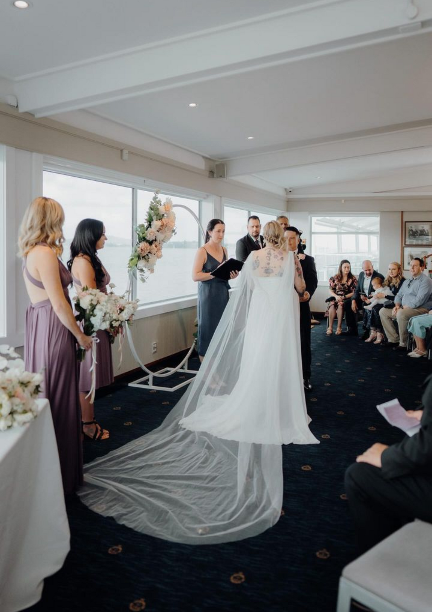 Classic Bridal Cape- Veil Alternative