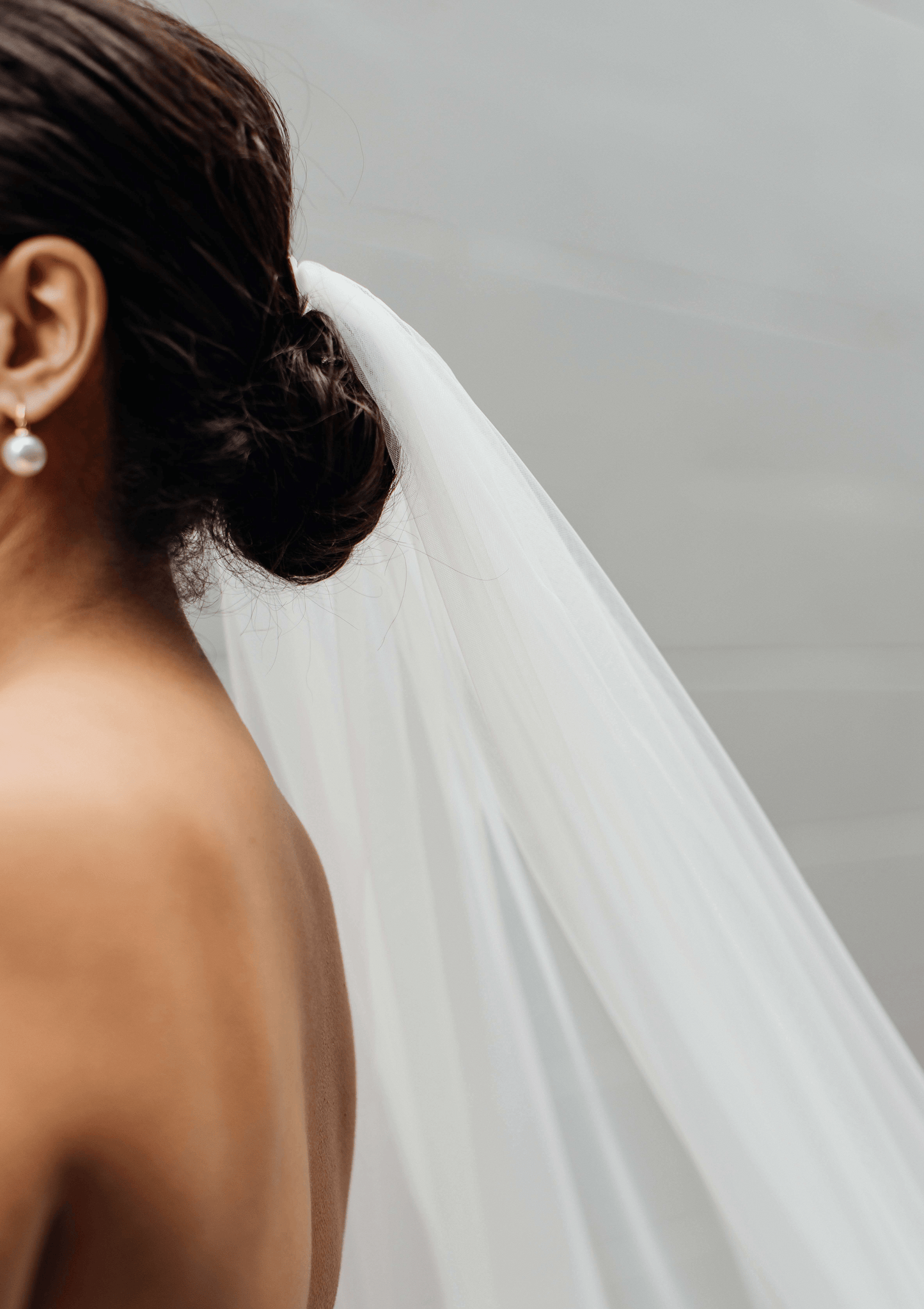 Floral Lace Veil 2.5m (Cathedral Veil)