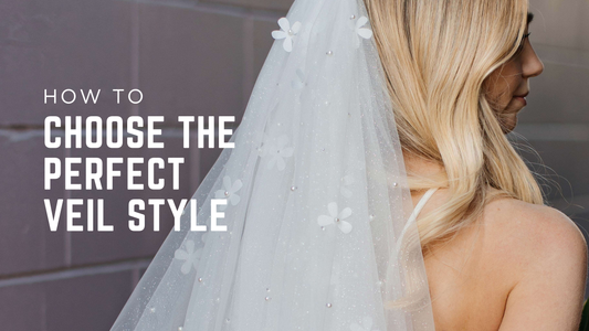 How to Choose the Perfect Bridal Veil Style (Classic, Pearl, Lace, Satin Edge or Blusher)