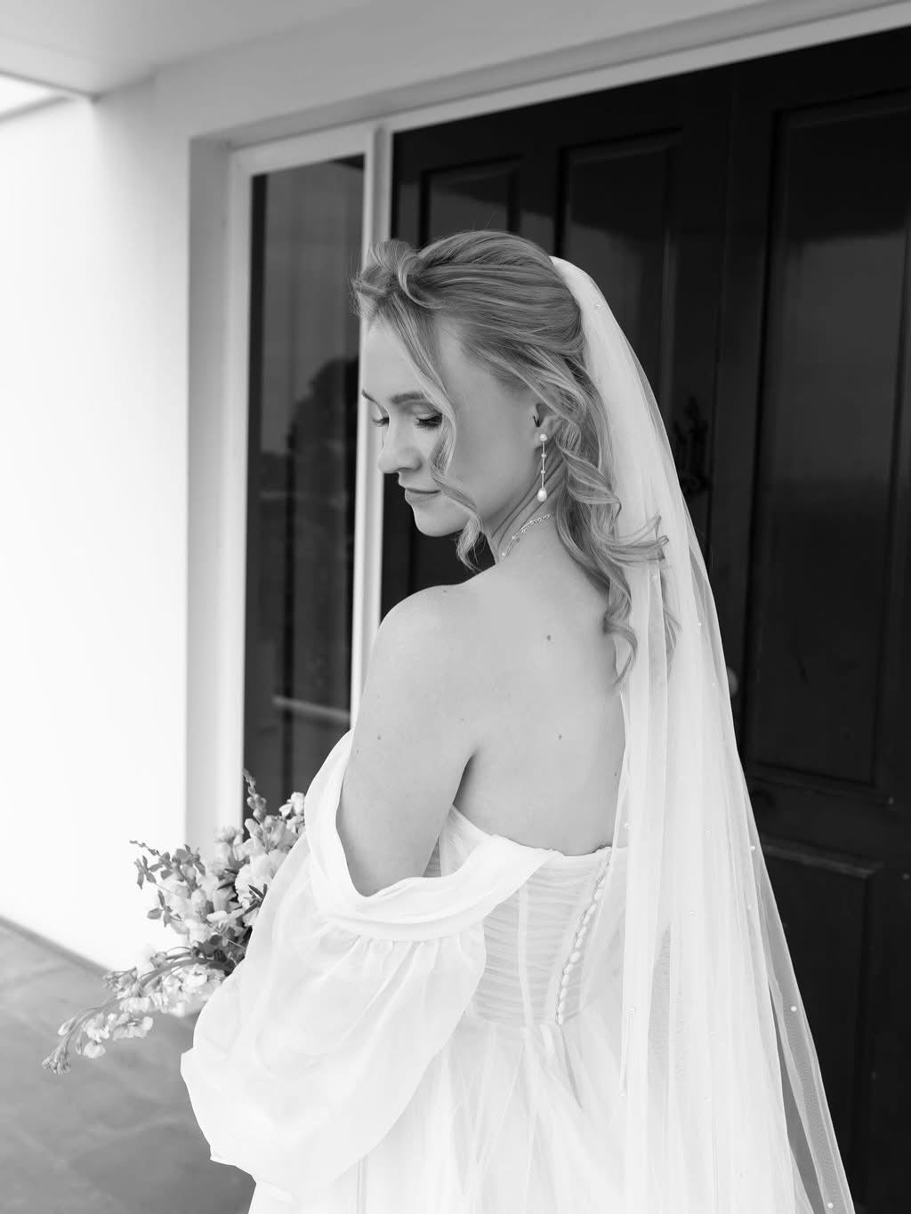 Pearl Bridal Veil 3m (Cathedral Veil)