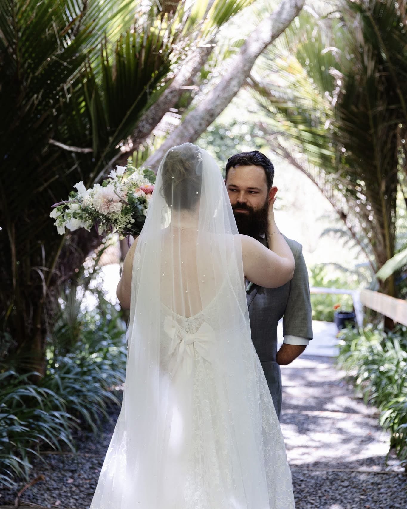 Pearl Bridal Veil 3m (Cathedral Veil)