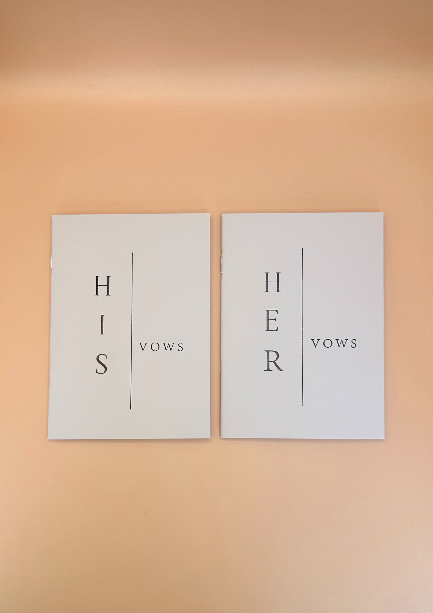 Vow Books- Black & White