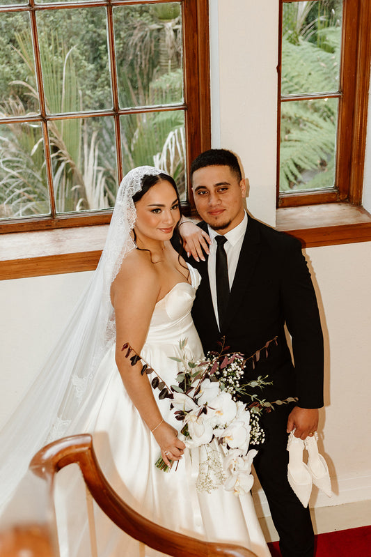 3m Cathedral Mantilla Lace Veil