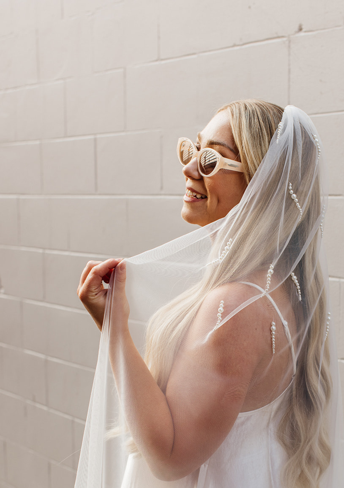 Pearl Cascade Bridal Veil- 2.2m