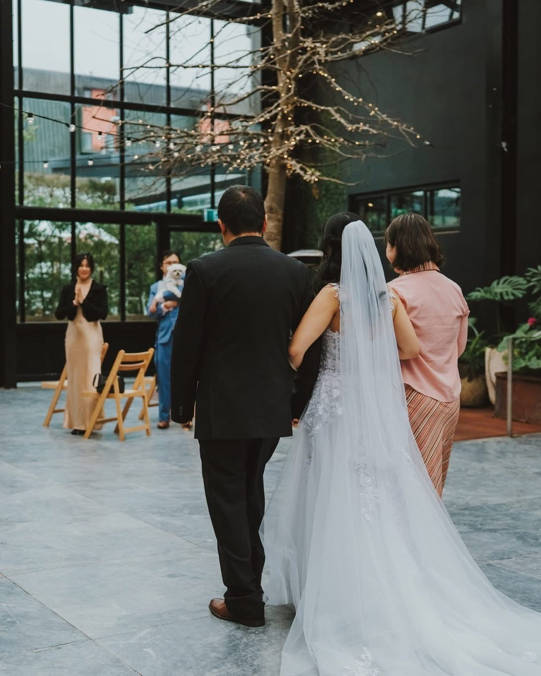 Classic Floaty Bridal Veil 1m (Fingertip Veil)