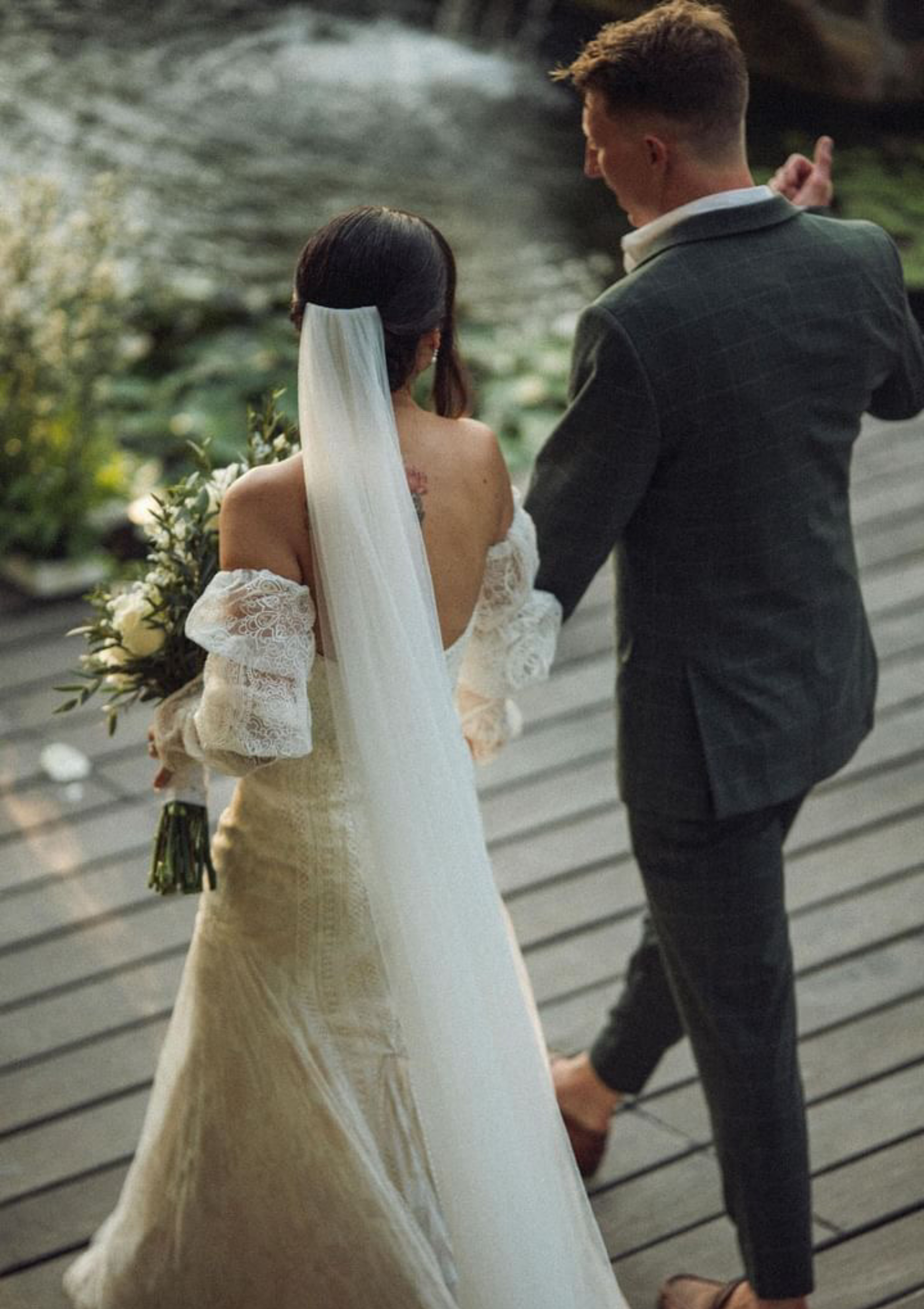 3m plain tulle cathedral veil NZ & AU, lightweight and ultra-floaty