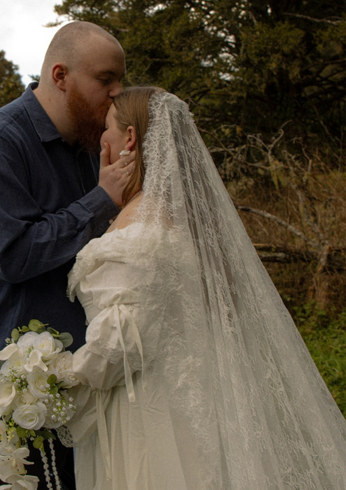 LAUNCHING SOON! Chantilly Lace All-Over Mantilla Veil