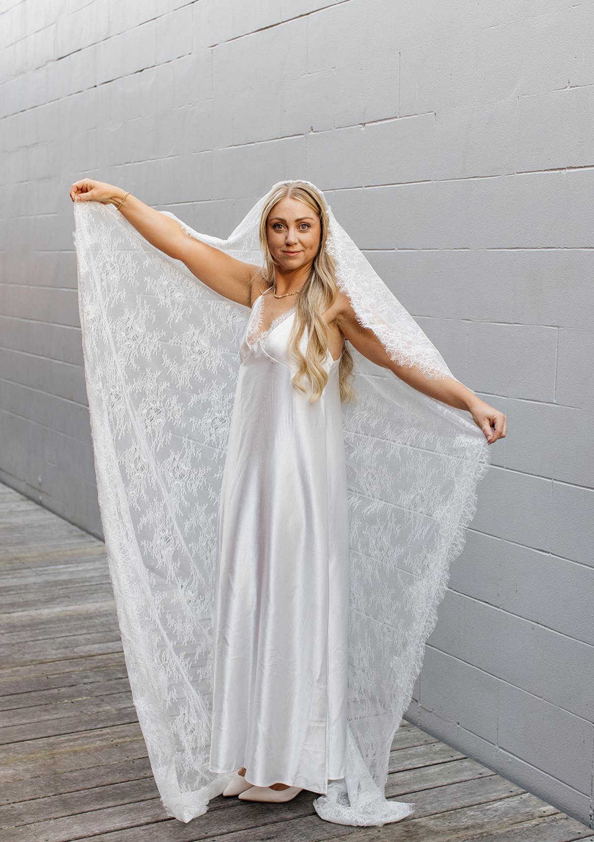 LAUNCHING SOON! Chantilly Lace All-Over Mantilla Veil