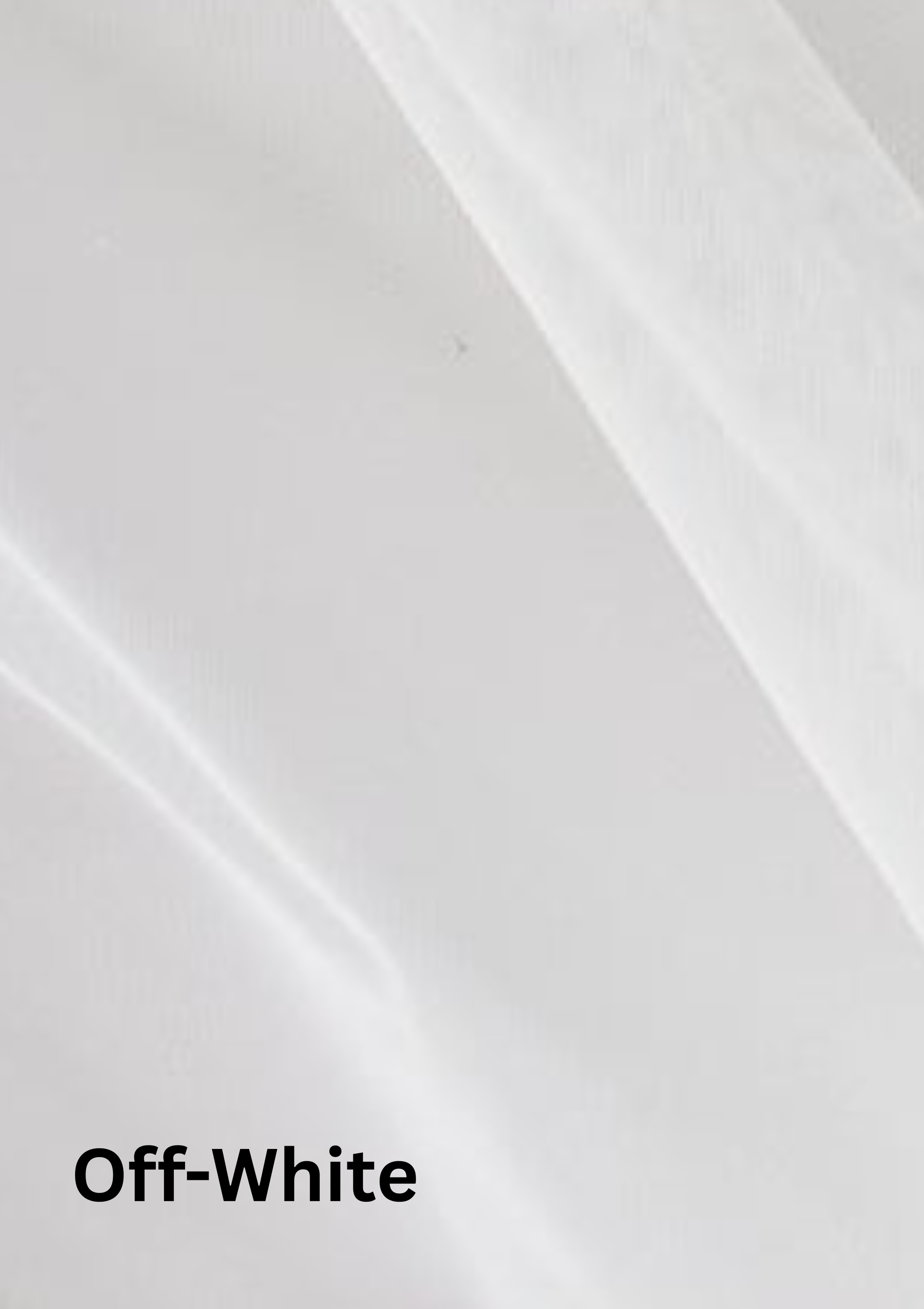 Cathedral veil laid flat showing colour off-white