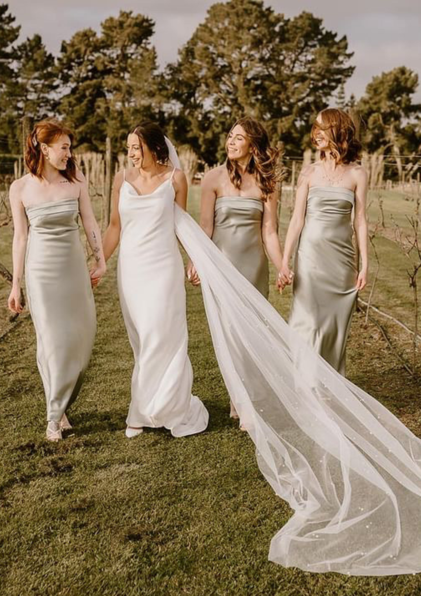 Pearl Bridal Veil 3m (Cathedral Veil)