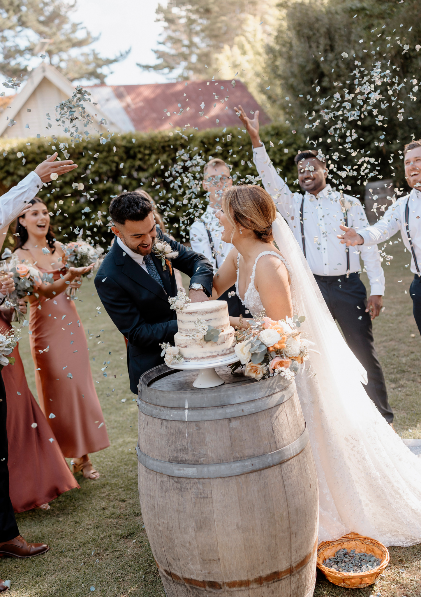 Classic Floaty Bridal Veil 1m (Fingertip Veil)