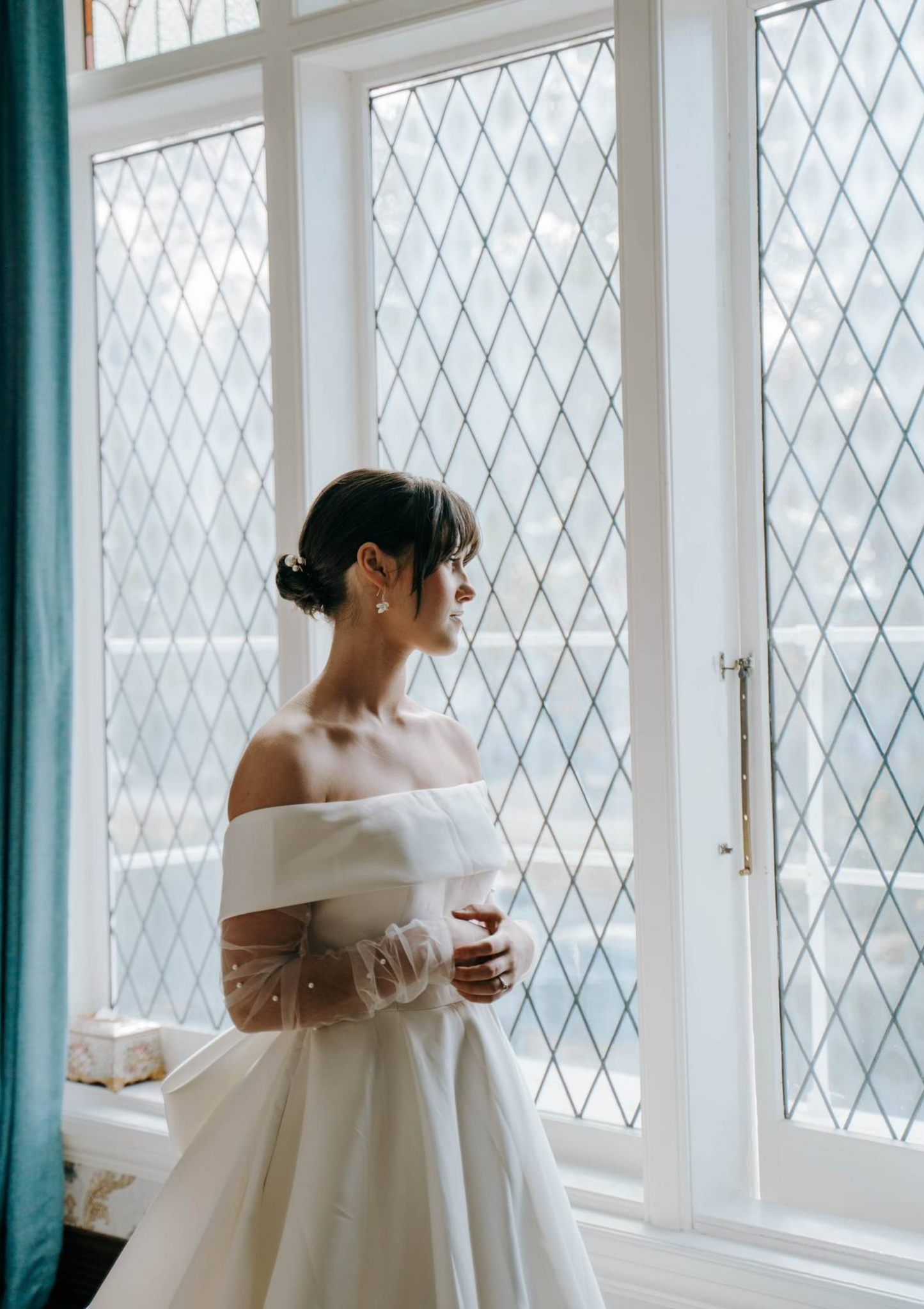 Removable Bridal Sleeves- Pearl