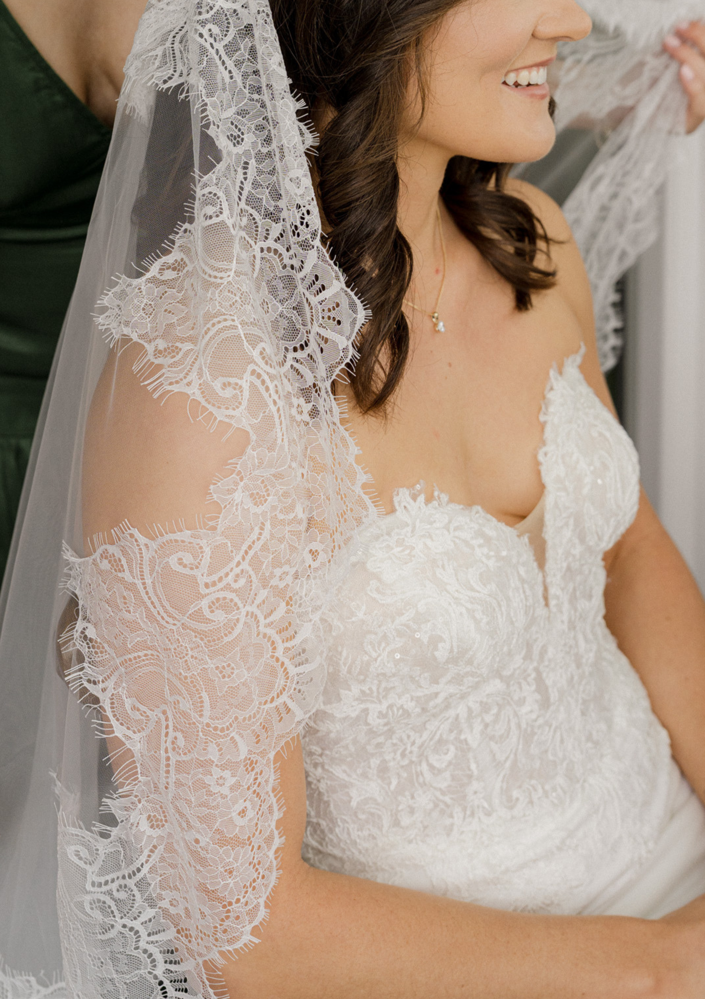 3m Cathedral Mantilla Lace Veil