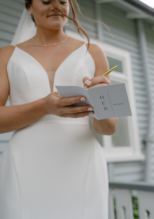 Vow Books- Black & White