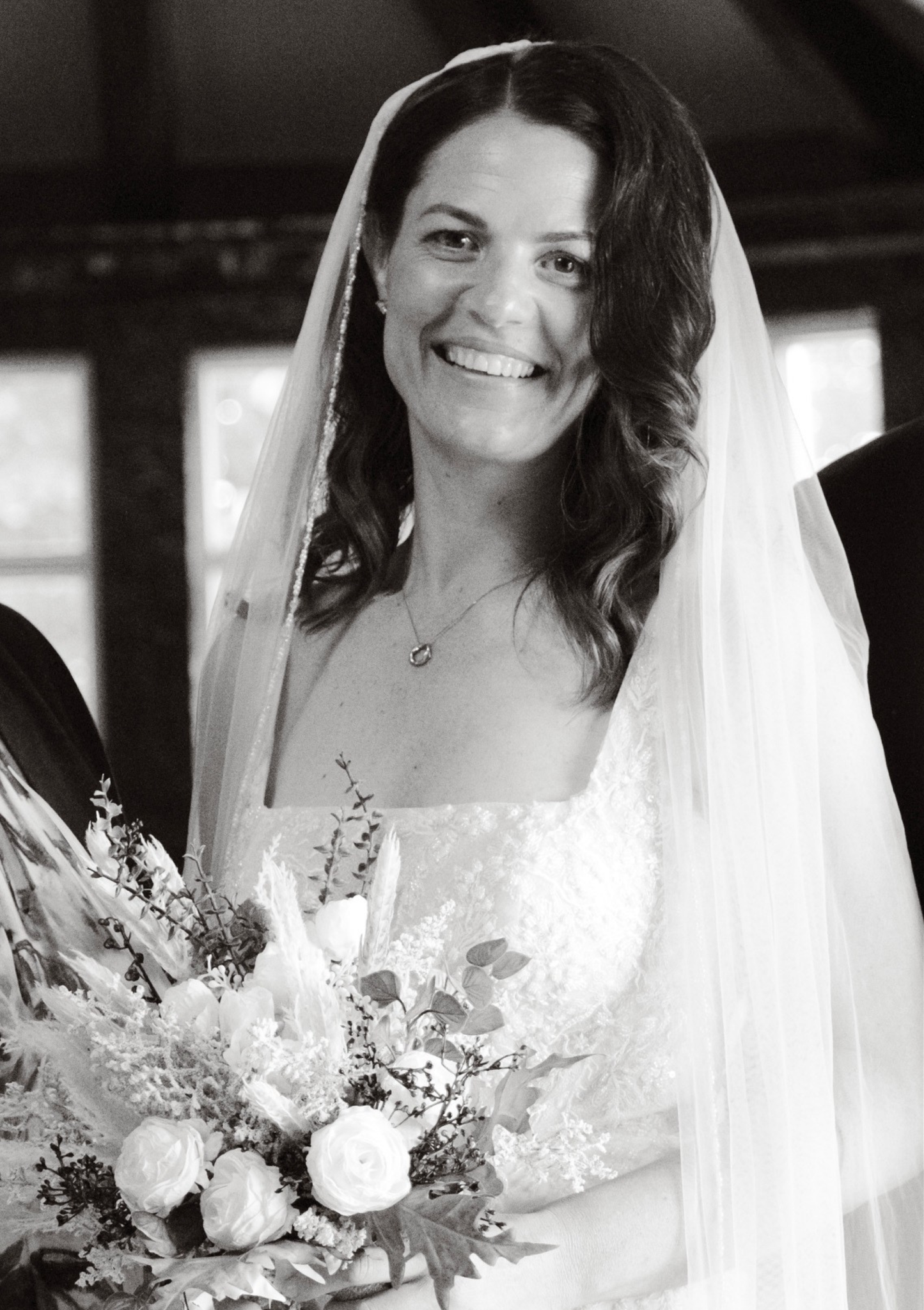 Crystal Edge Bridal Veil