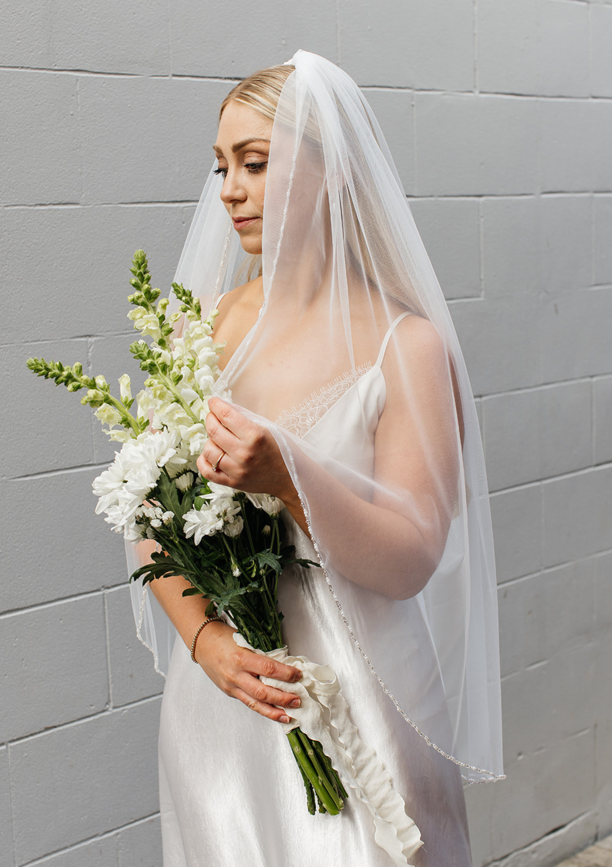 Crystal Edge Bridal Veil 2m or 3m
