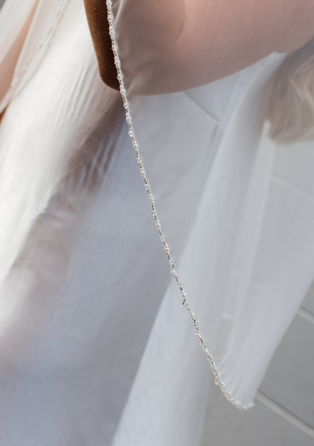 Crystal Edge Bridal Veil 2m or 3m