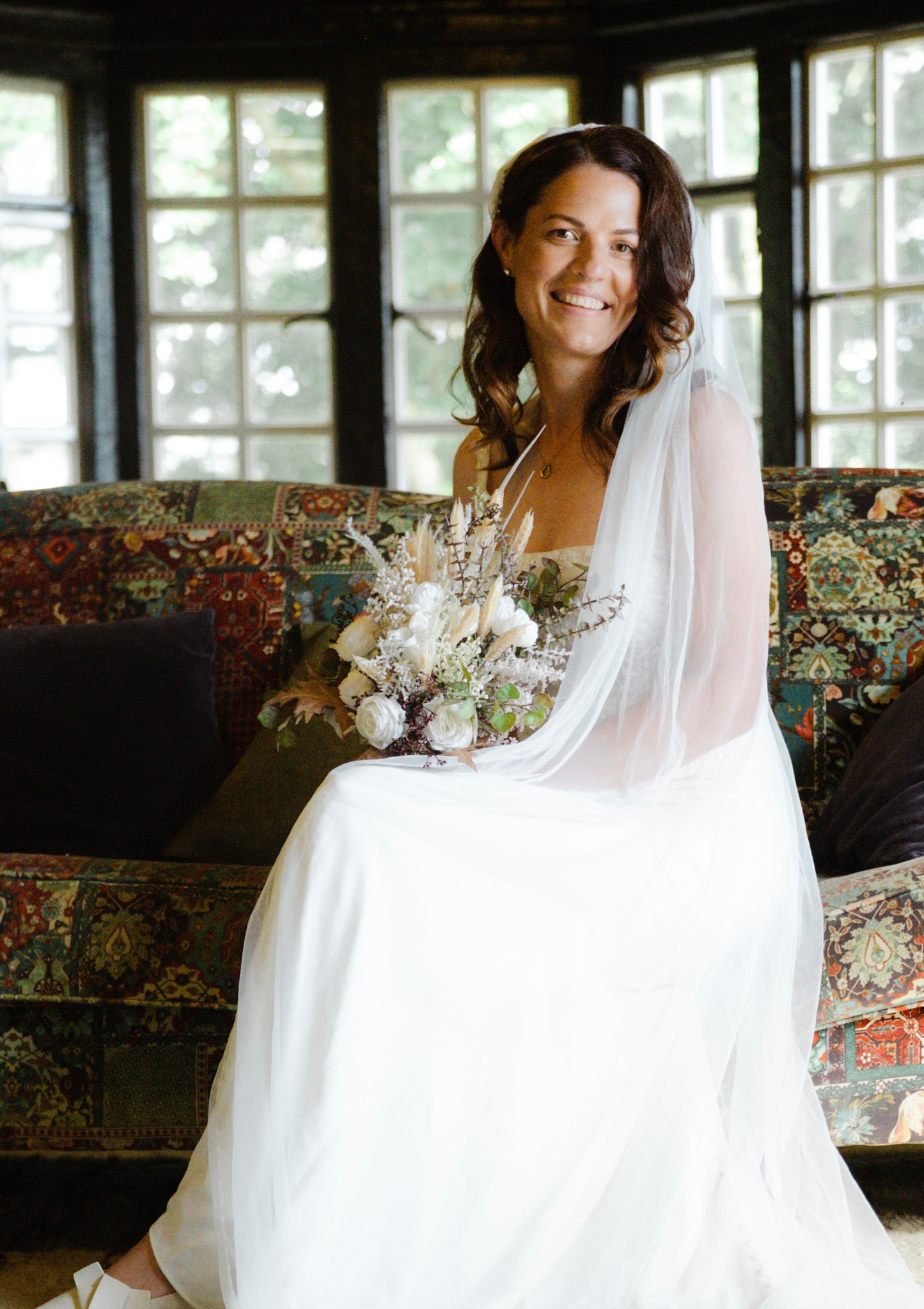 Crystal Edge Bridal Veil