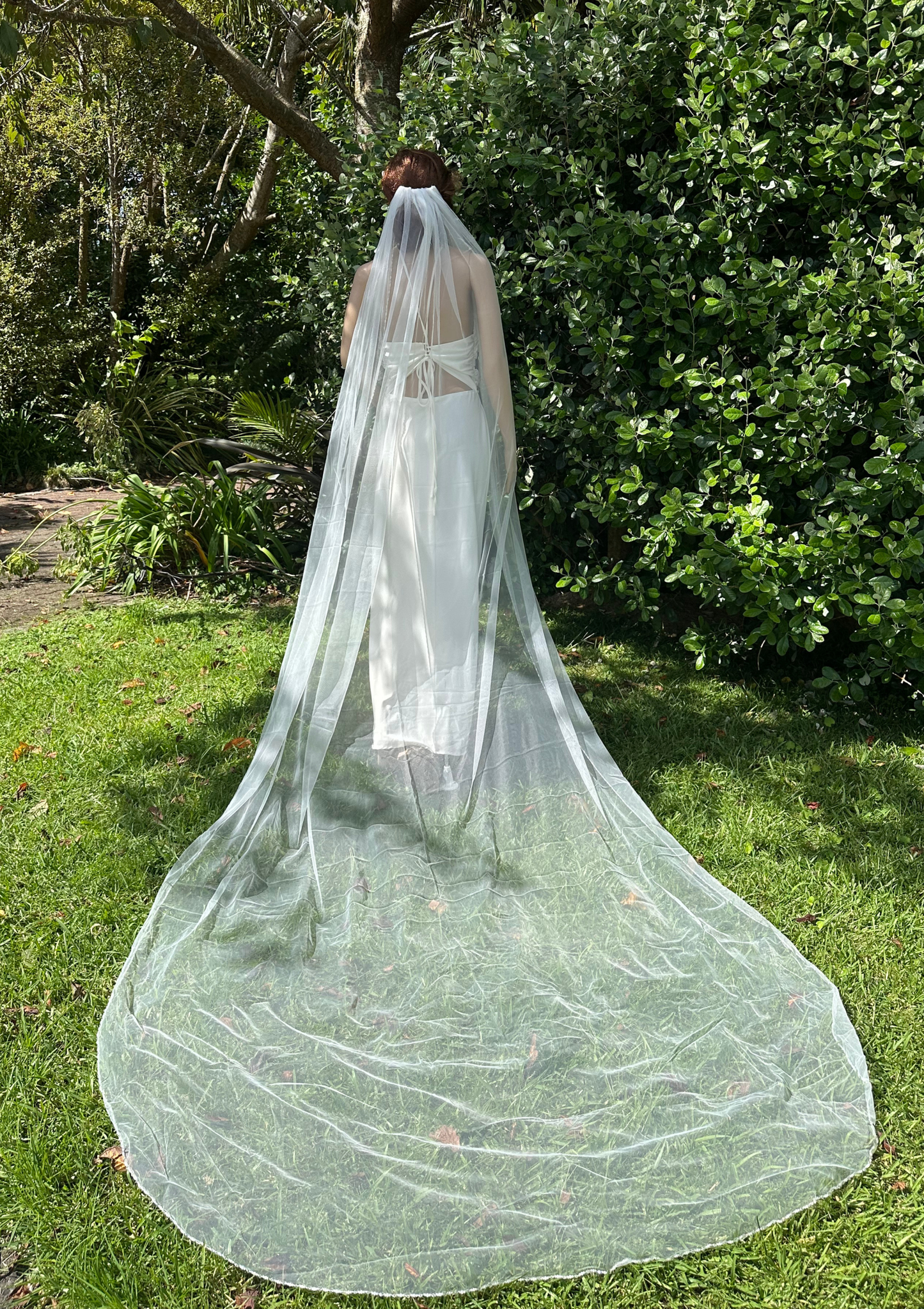 Crystal Edge Bridal Veil