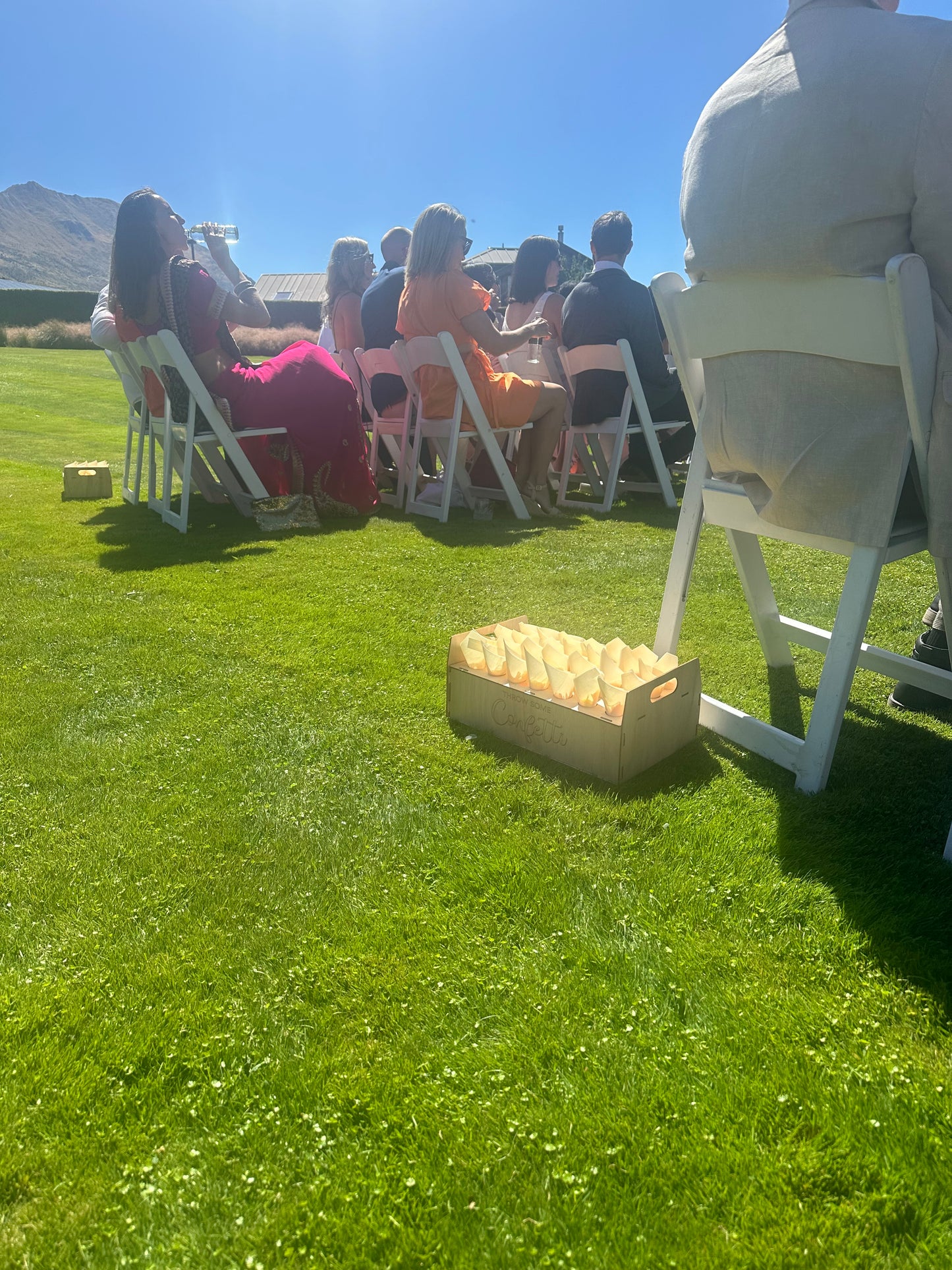 Confetti Holder Tray + Cones