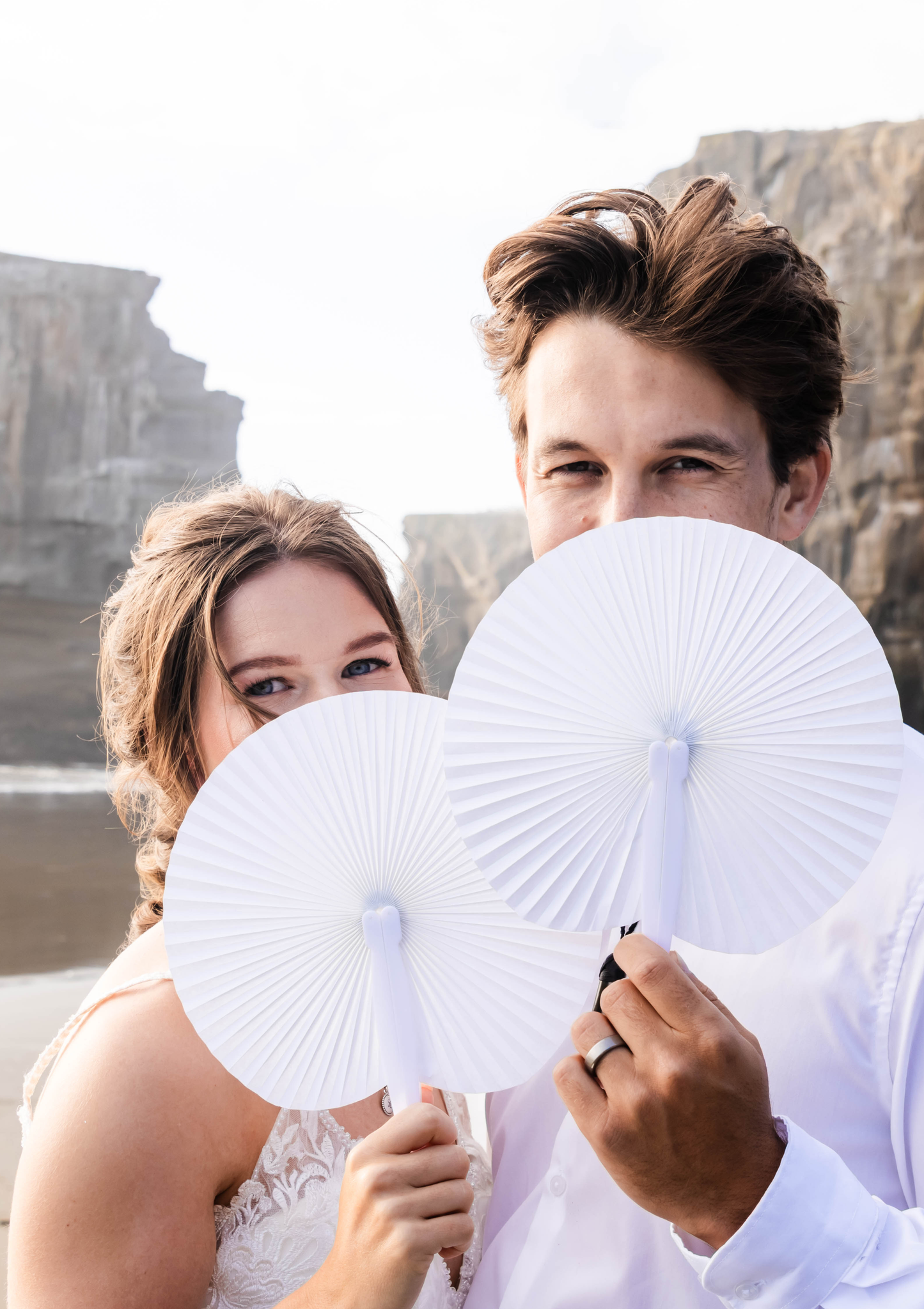 Wedding Fans- Round