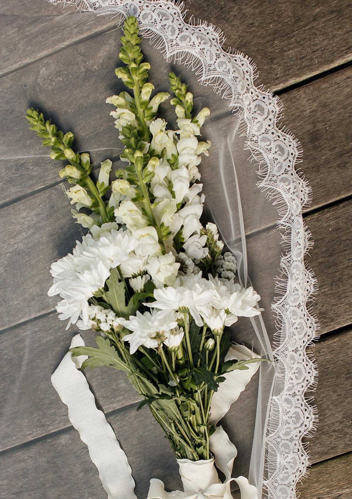 LAUNCHING SOON! Fine Lace Edge Veil (3 Sizes)