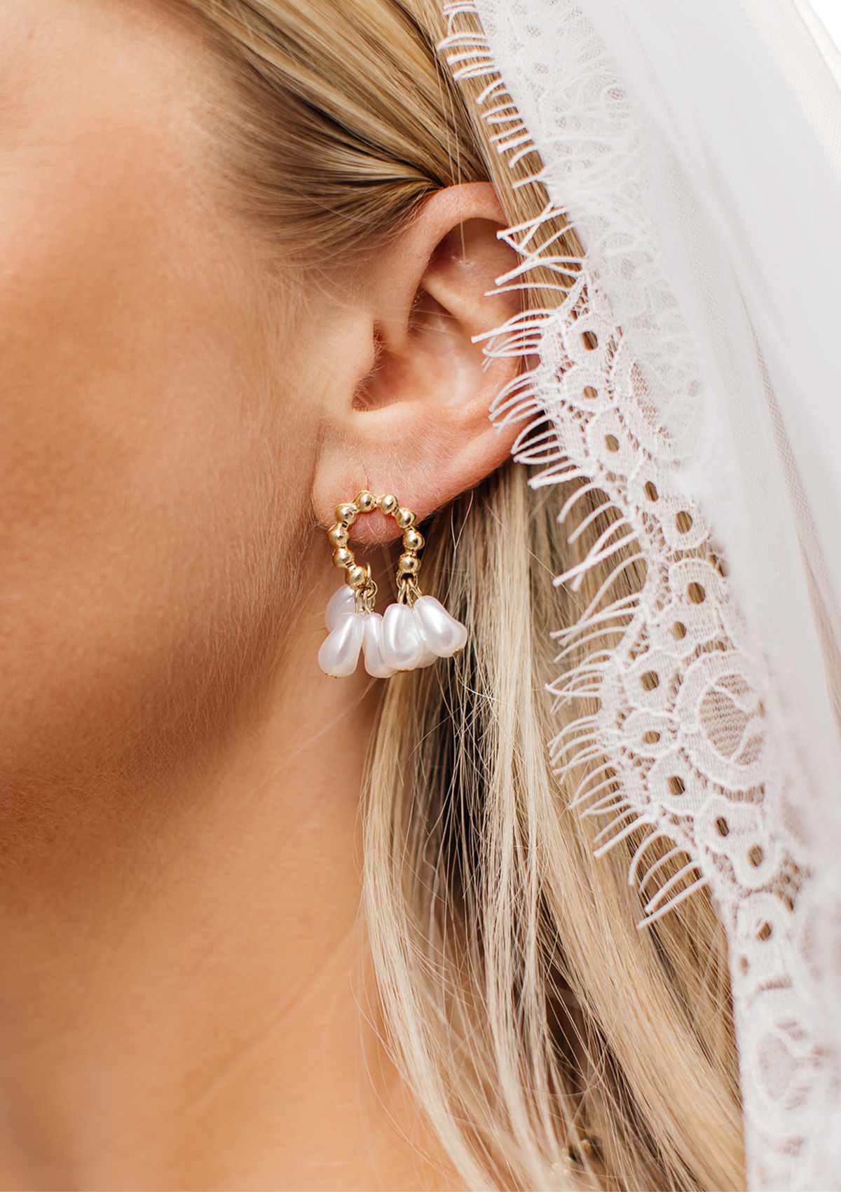 LAUNCHING SOON! Fine Lace Edge Veil (3 Sizes)