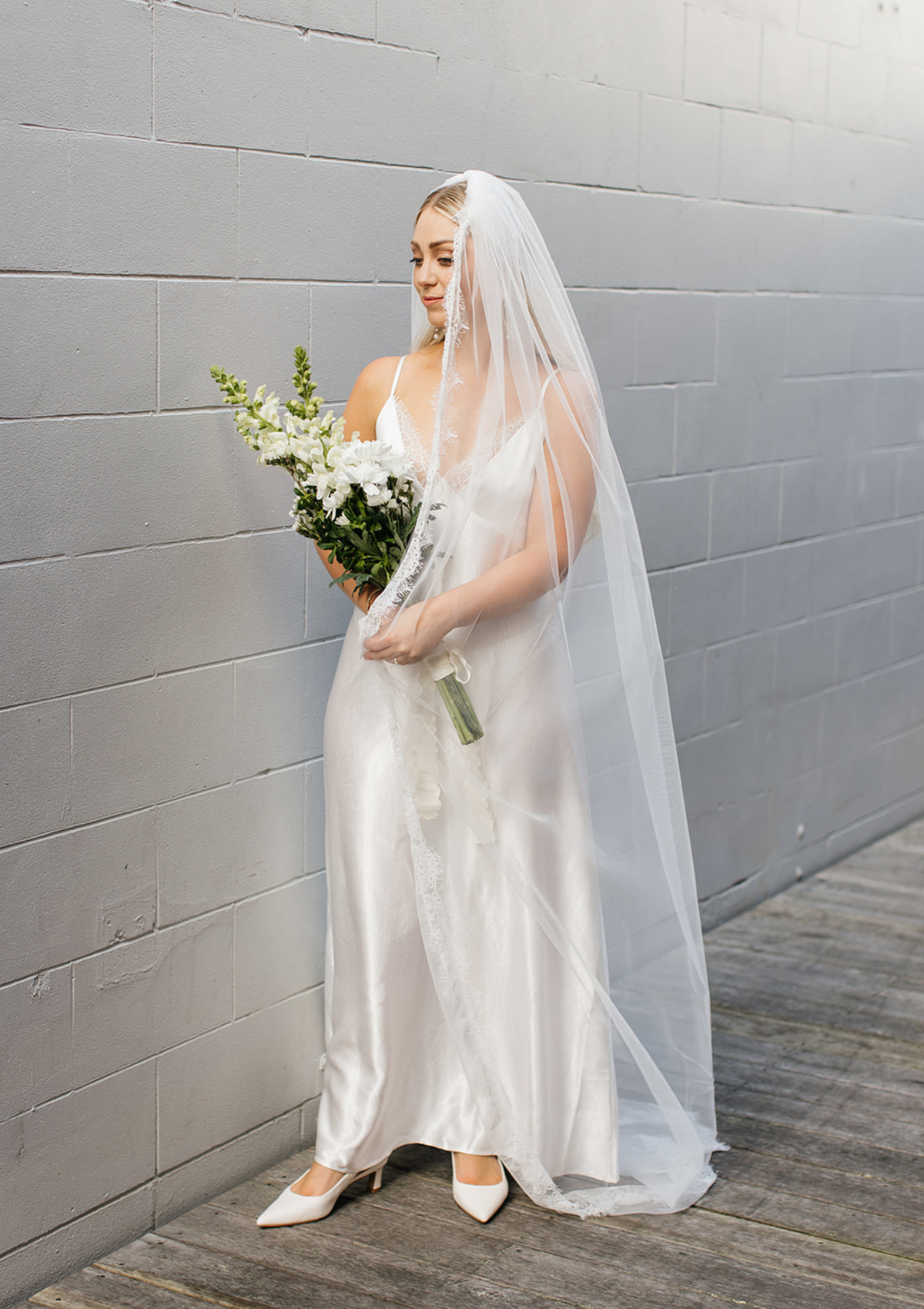 LAUNCHING SOON! Fine Lace Edge Veil (3 Sizes)