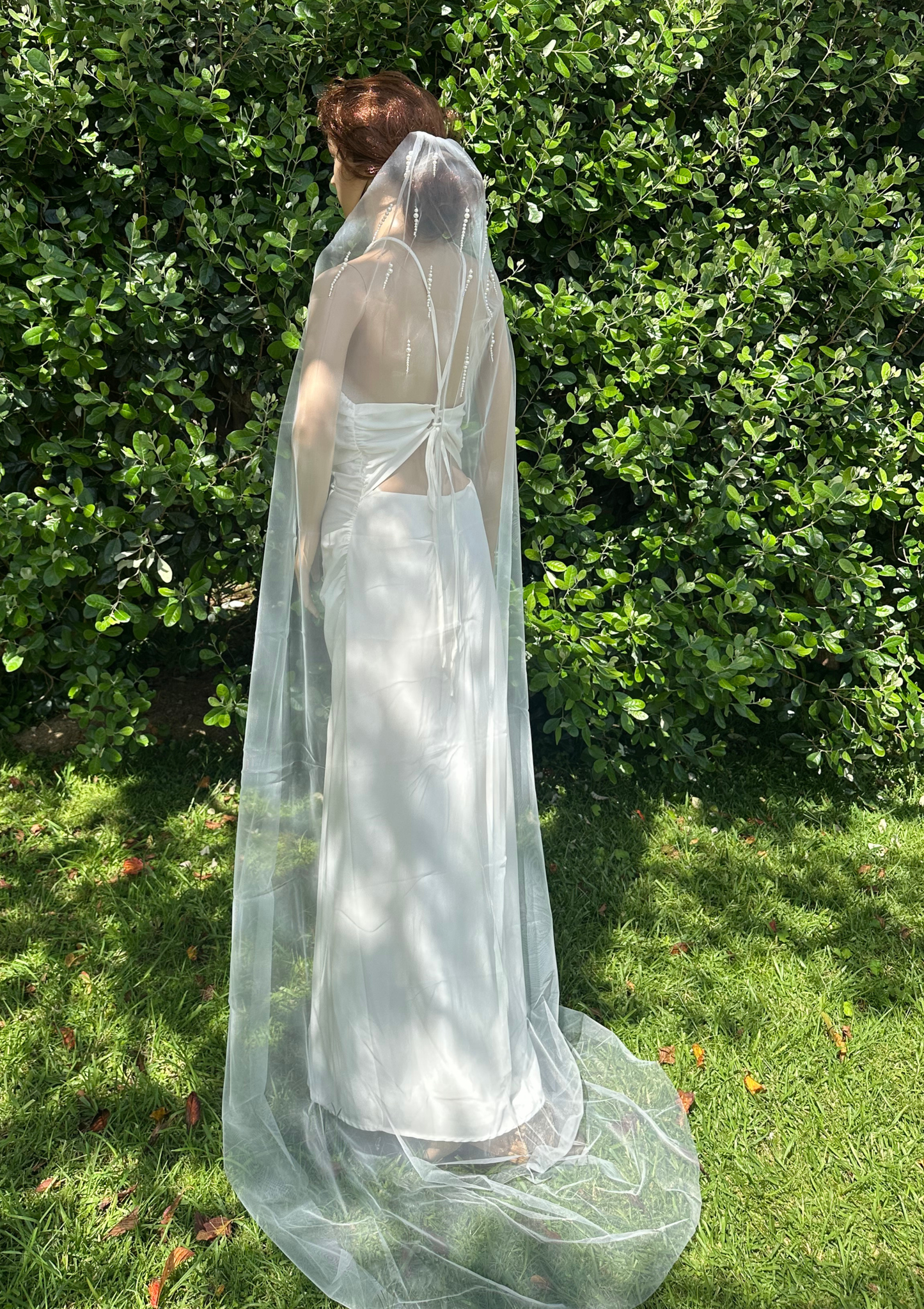 Pearl Cascade Bridal Veil- 2.2m