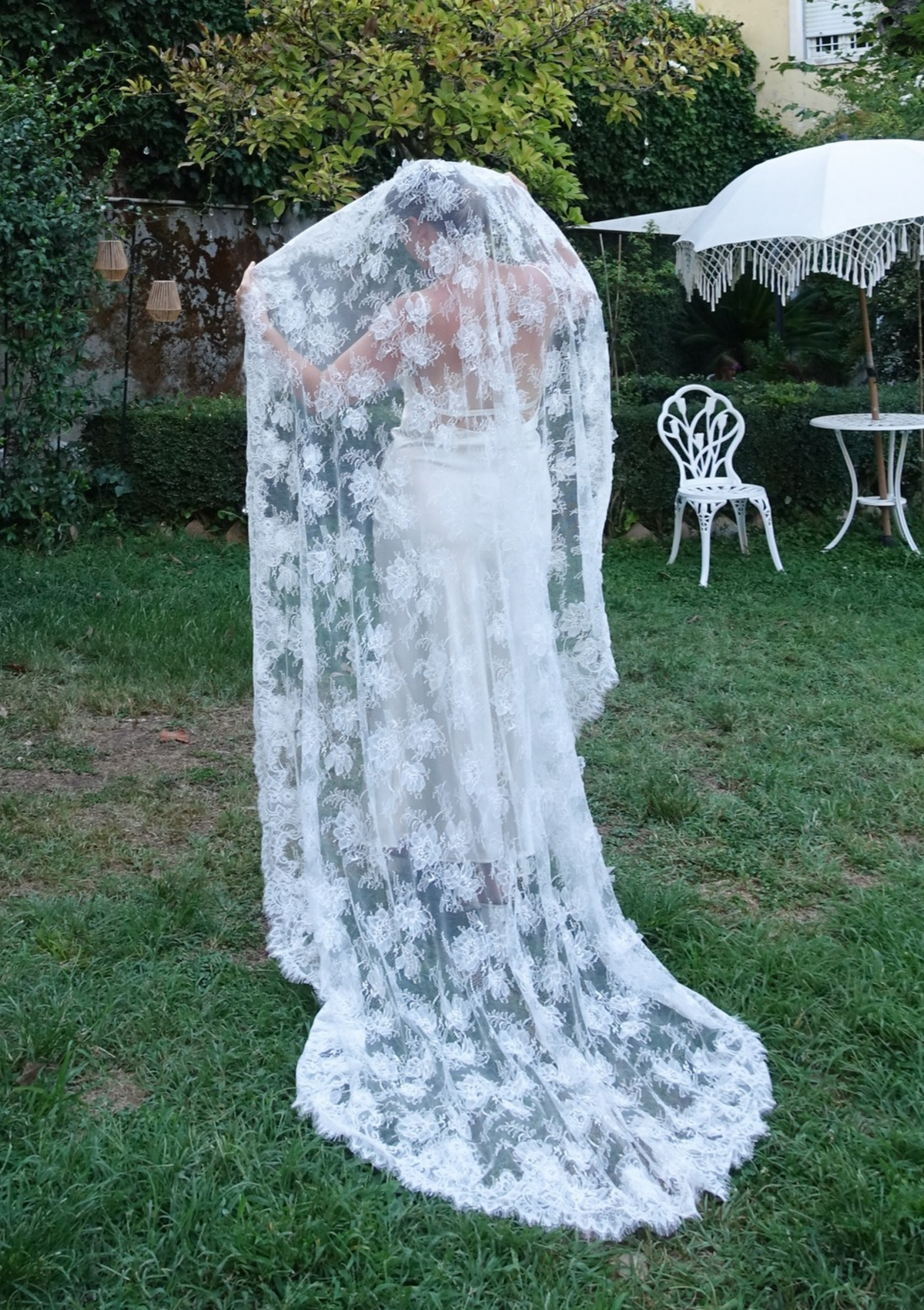 LAUNCHING SOON! The Amalfi Veil – Luxury All Over Floral Lace