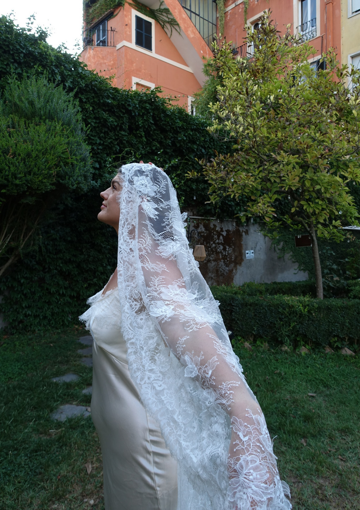 LAUNCHING SOON! The Amalfi Veil – Luxury All Over Floral Lace
