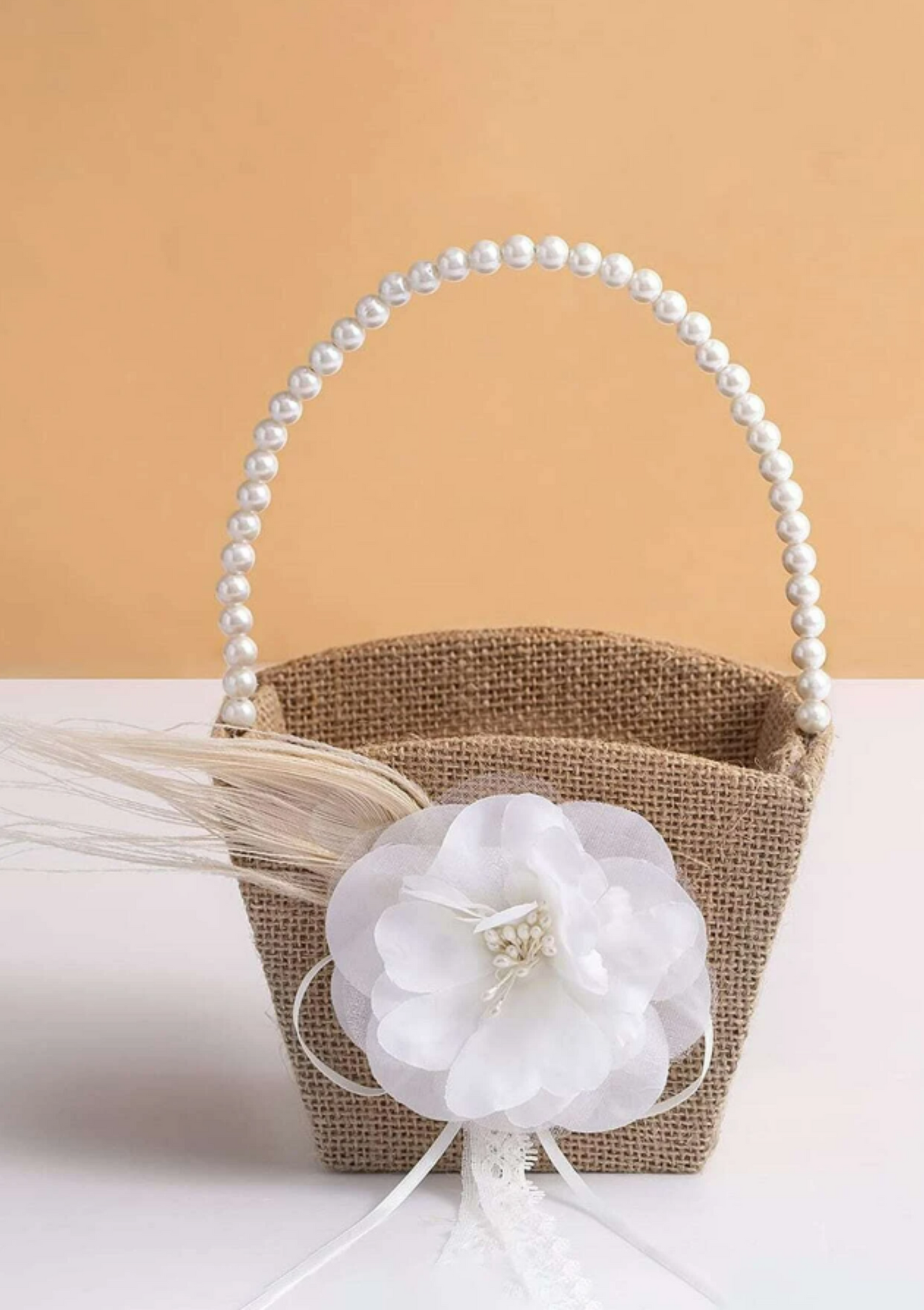 Flower Girl Basket Floral veilsandmore