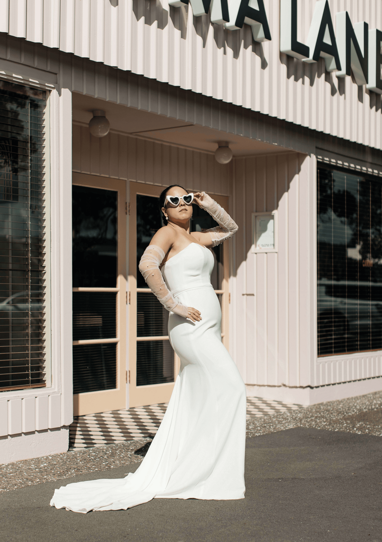 Removable Bridal Sleeves- Pearl