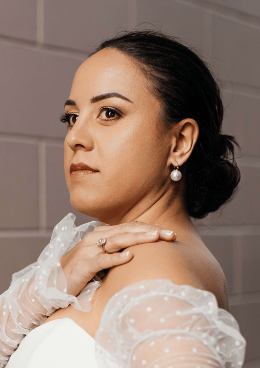 Classic Pearl Drop Earrings