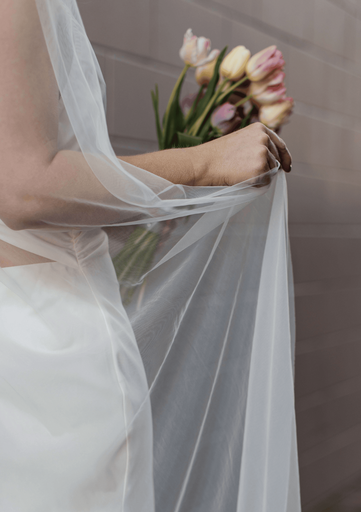 Classic Floaty Bridal Veil 2m (Floor Length Veil)