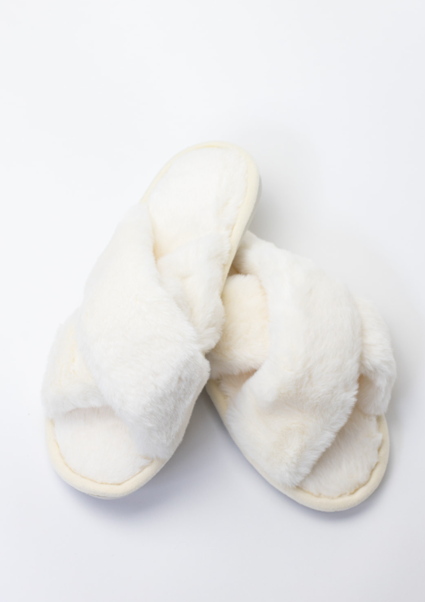 Fluffy Bridal Slippers