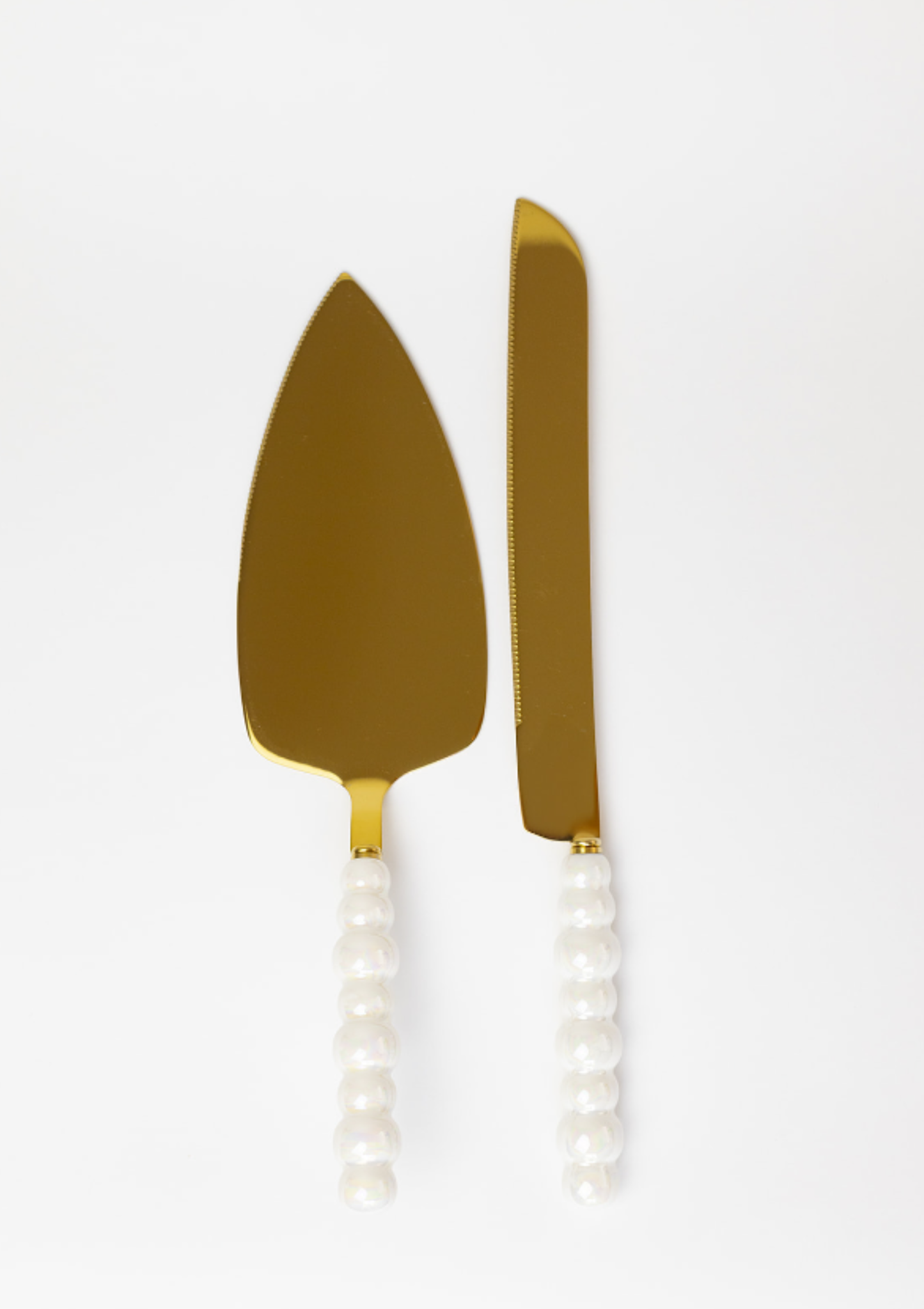 Wedding Cake Knife + Server Set