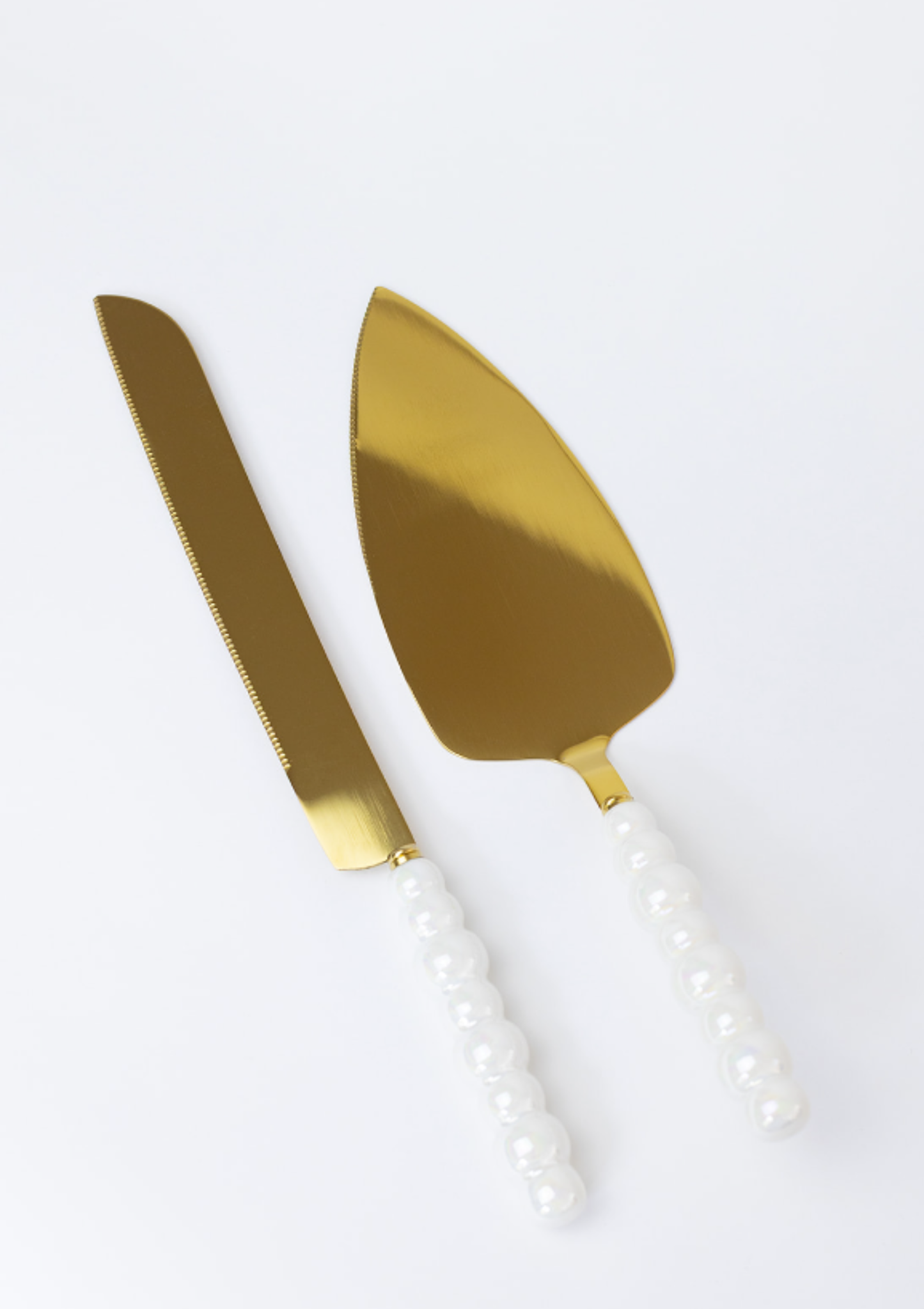 Wedding Cake Knife + Server Set