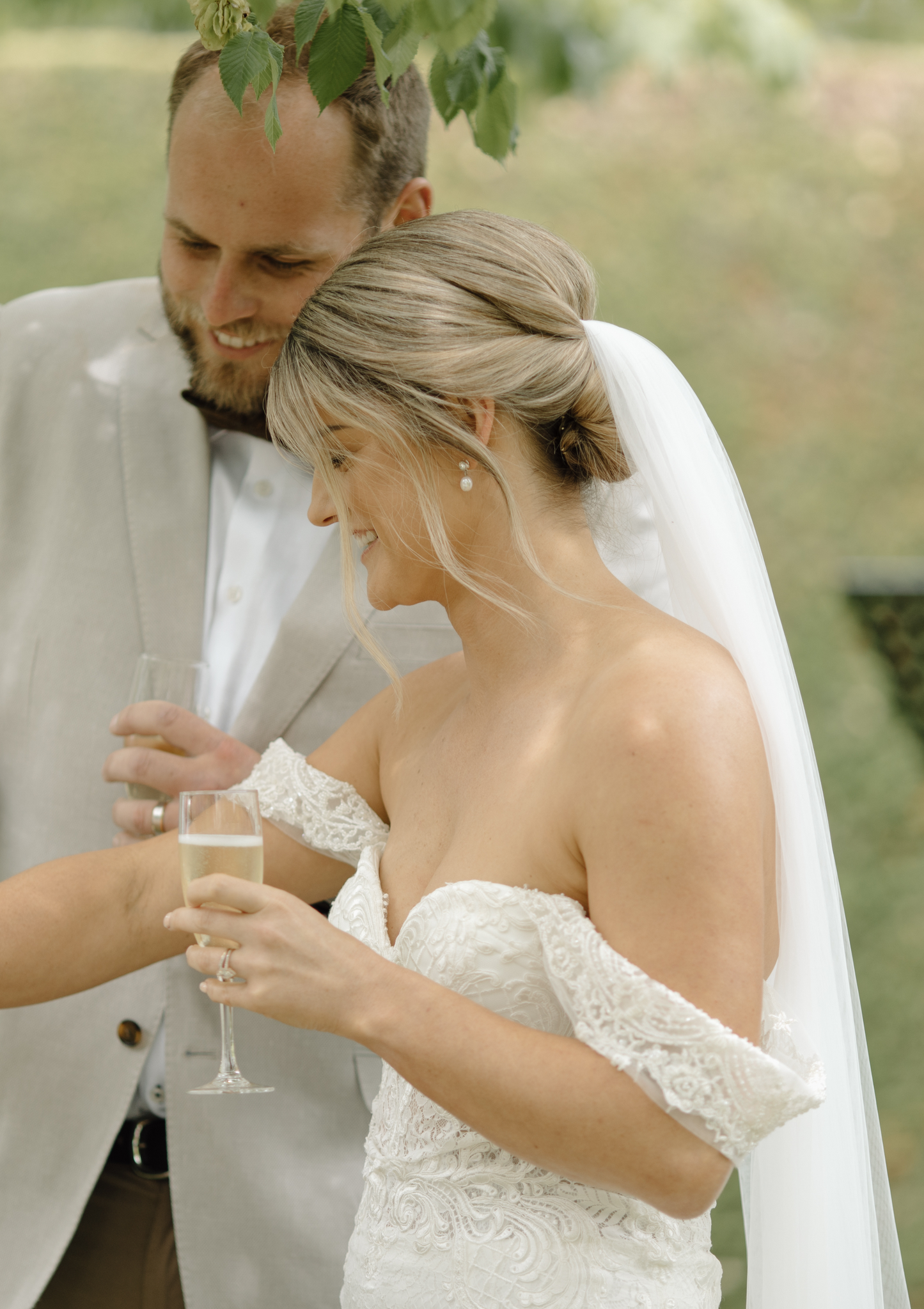 3m wedding veil cathedral length, simple elegant bridal style