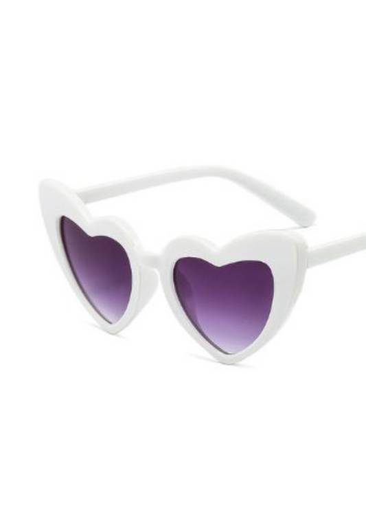 KIDS White Heart Glasses