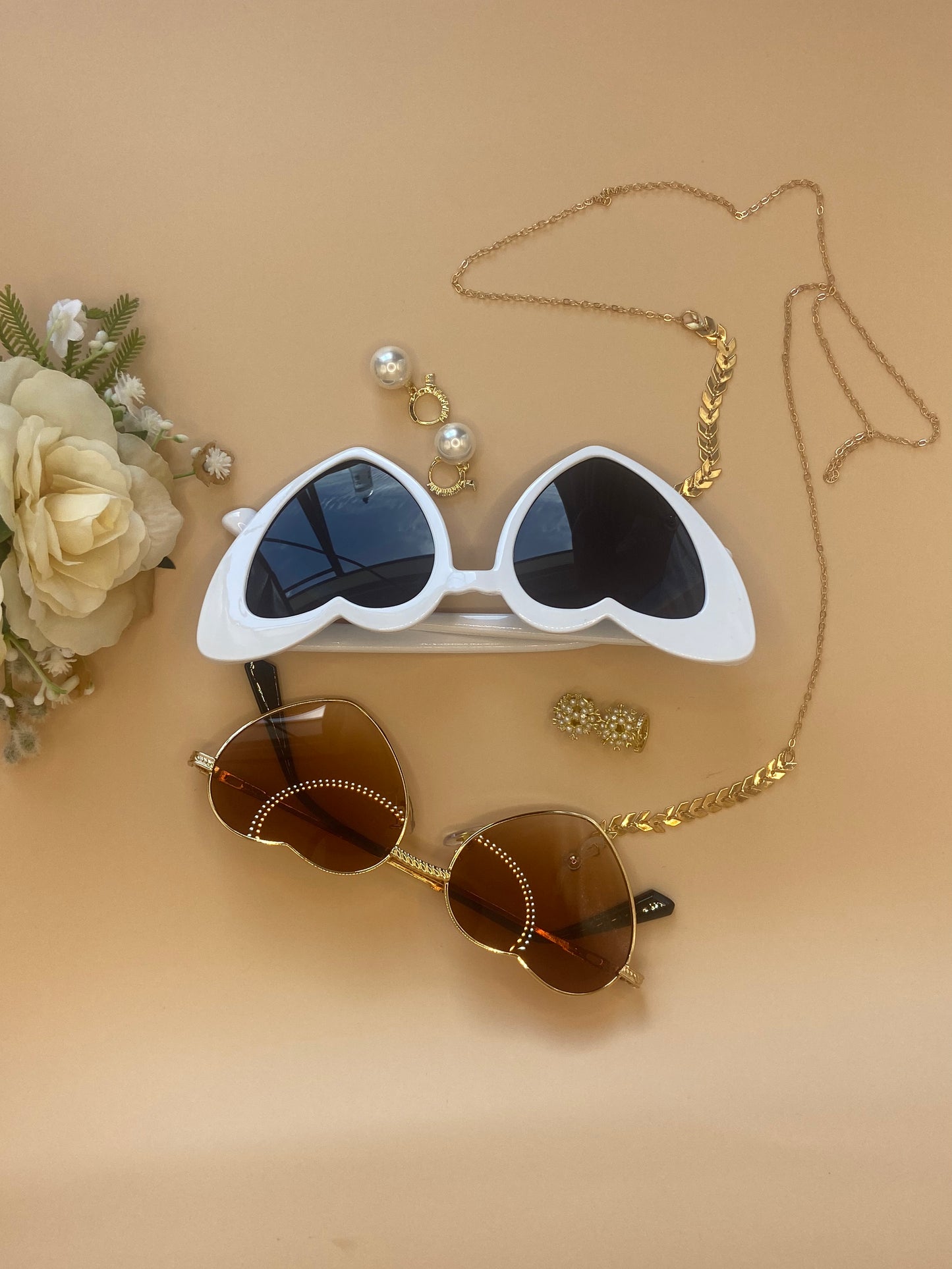 Gold Sunglasses Chain